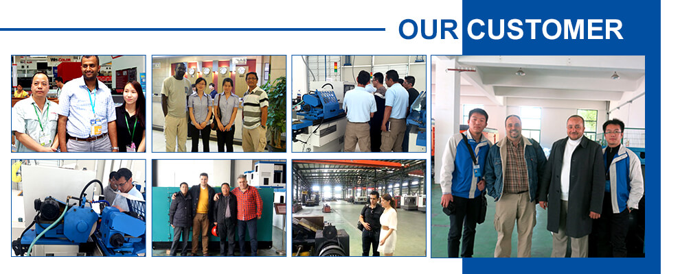 cnc machine factory customer visitcnc machine lathe milling manucturer