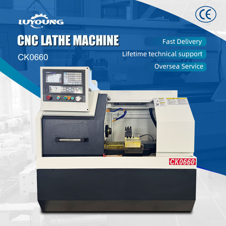 Chinese Metal Lathe Cnc Lathe Manufacturer Ck0660 CncLathe Machine Price