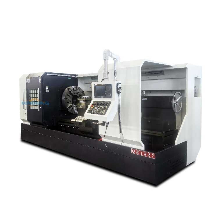 QK1332 High Performance Pneumatic Chuck CNC Lathe Pipe Thread Manufacturing Machine