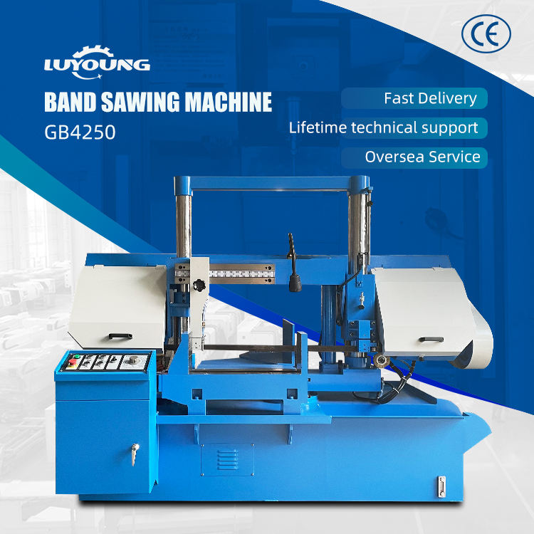 GB4250 Industrial Iron Metal Cutting Band Sawing Machine